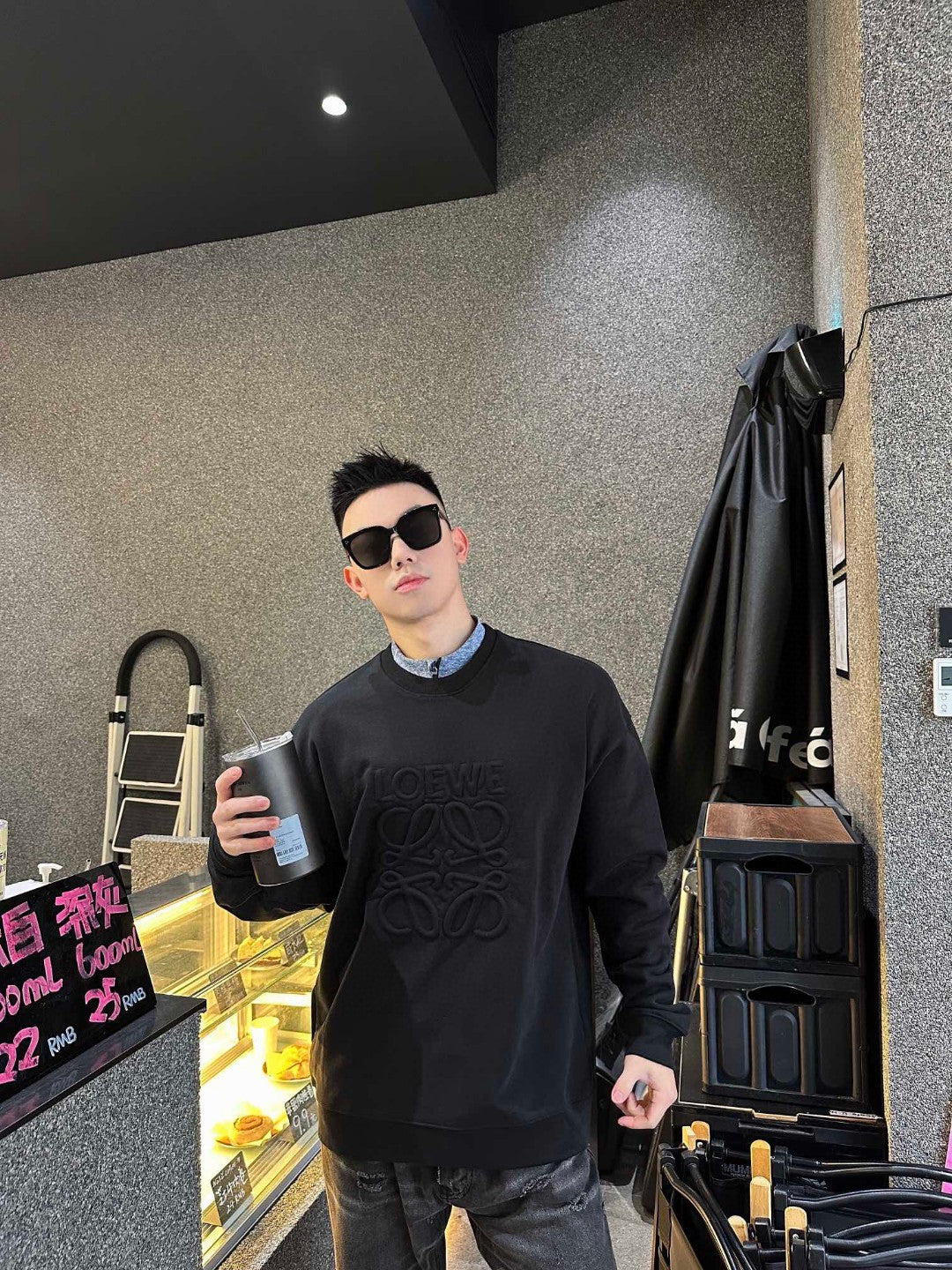 사슬공장2 / 로에베 자수 풀오버 맨투맨