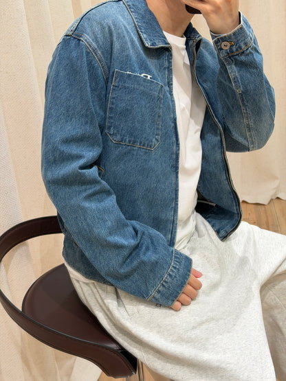 BVG  / 디올  지퍼 데님 자켓