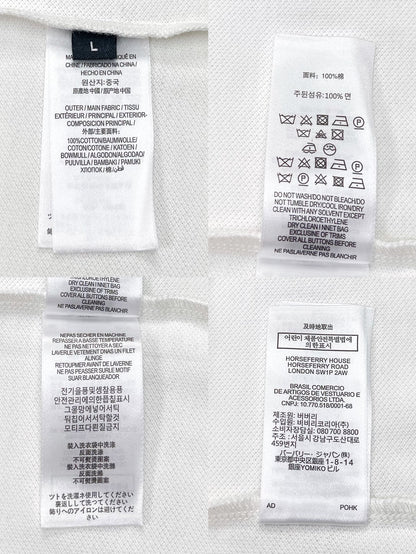 BVG / 로로피아나 반팔 폴로셔츠