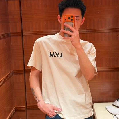 BVG / 루이비통 자수 반팔 티셔츠