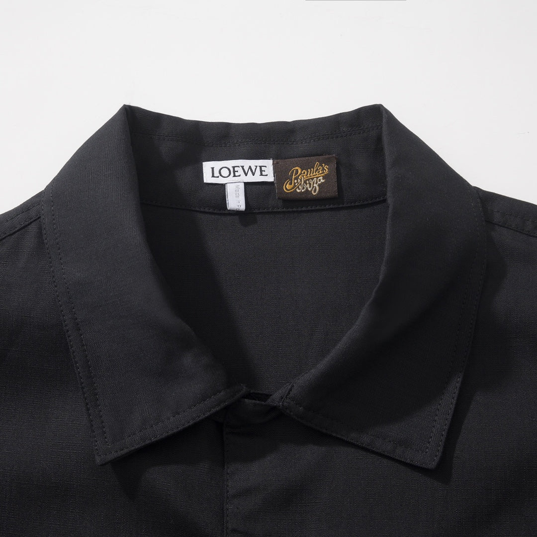 BVG  / 로에베 린넨 반팔 셔츠