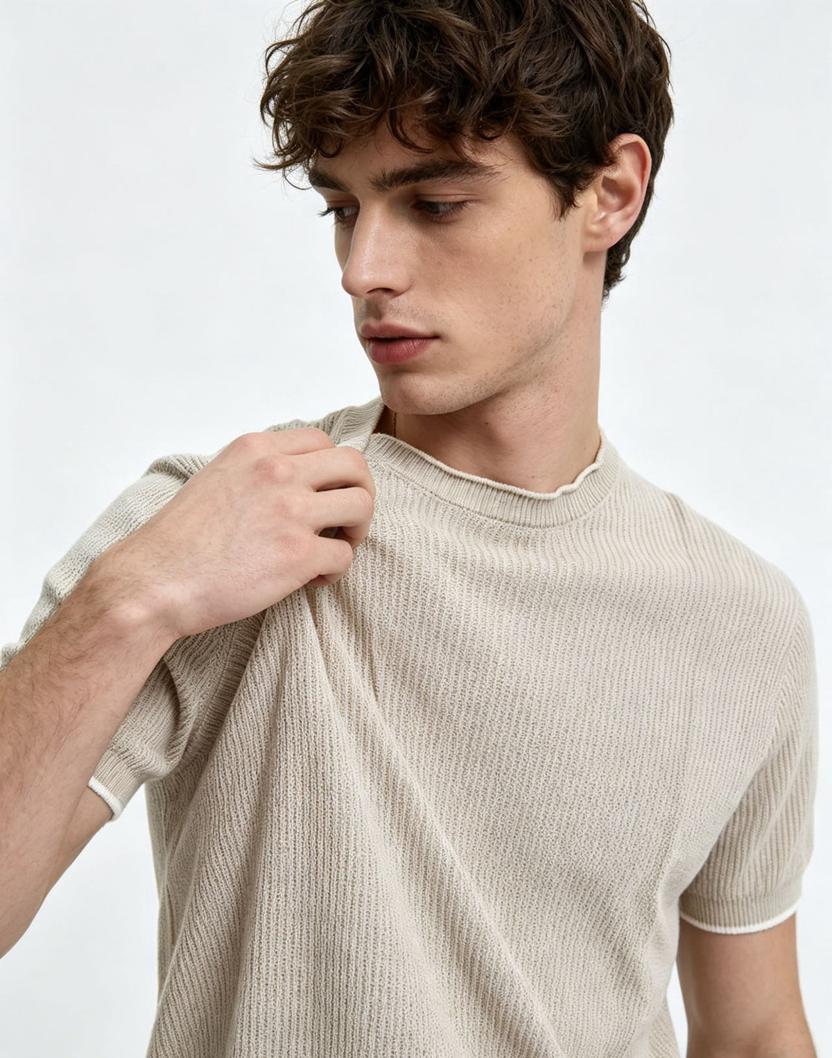 BVG / 브루넬로 쿠치넬리 반팔 니트