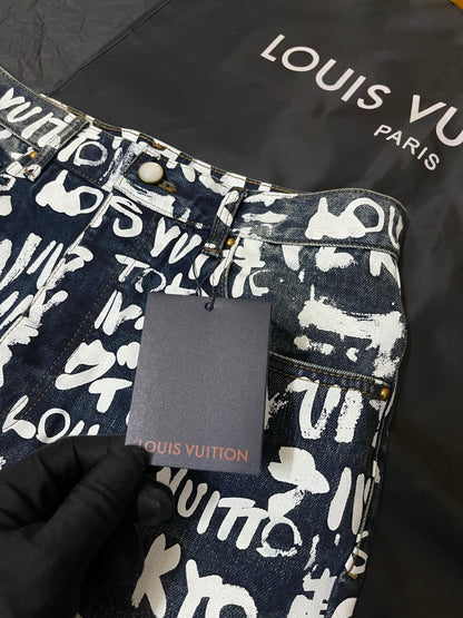 BVG / 루이비통 그래피티 데님 팬츠