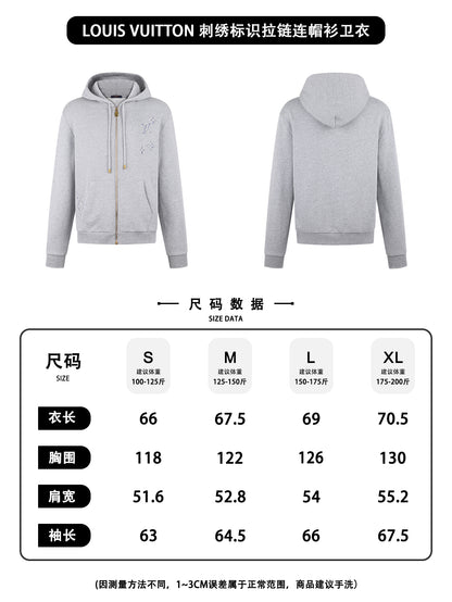주말QZ / 루이비통 지퍼 후드 집업