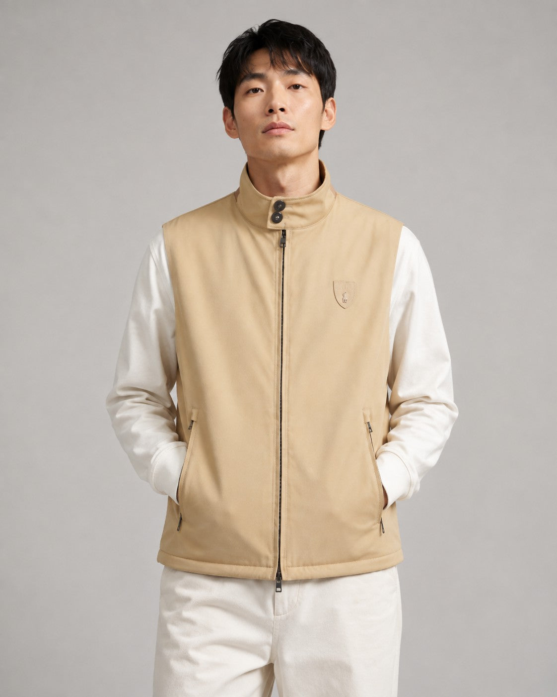주말QZ / 랄프 로렌 솜 조끼