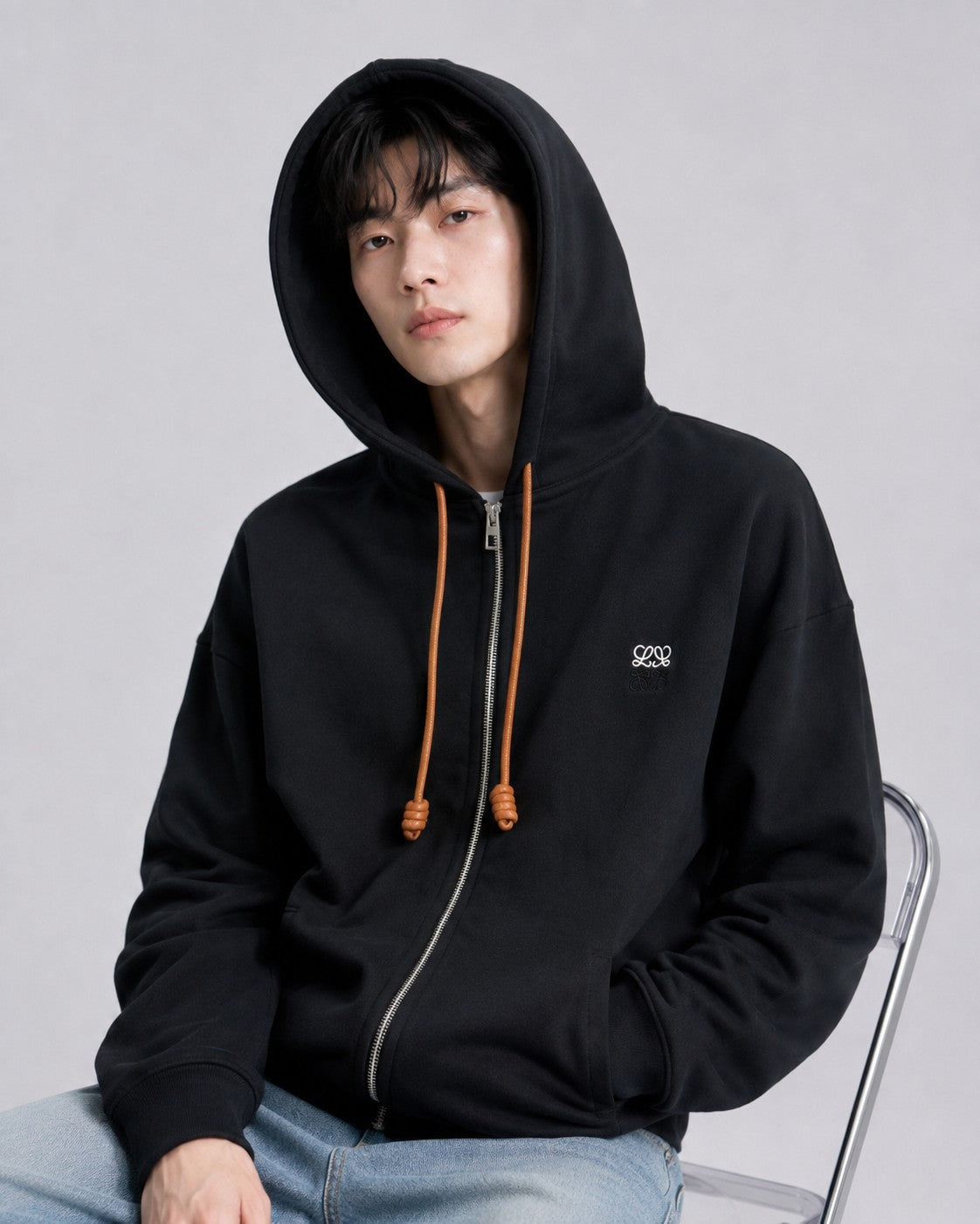 주말QZ / 로에베  지퍼 후드 집업