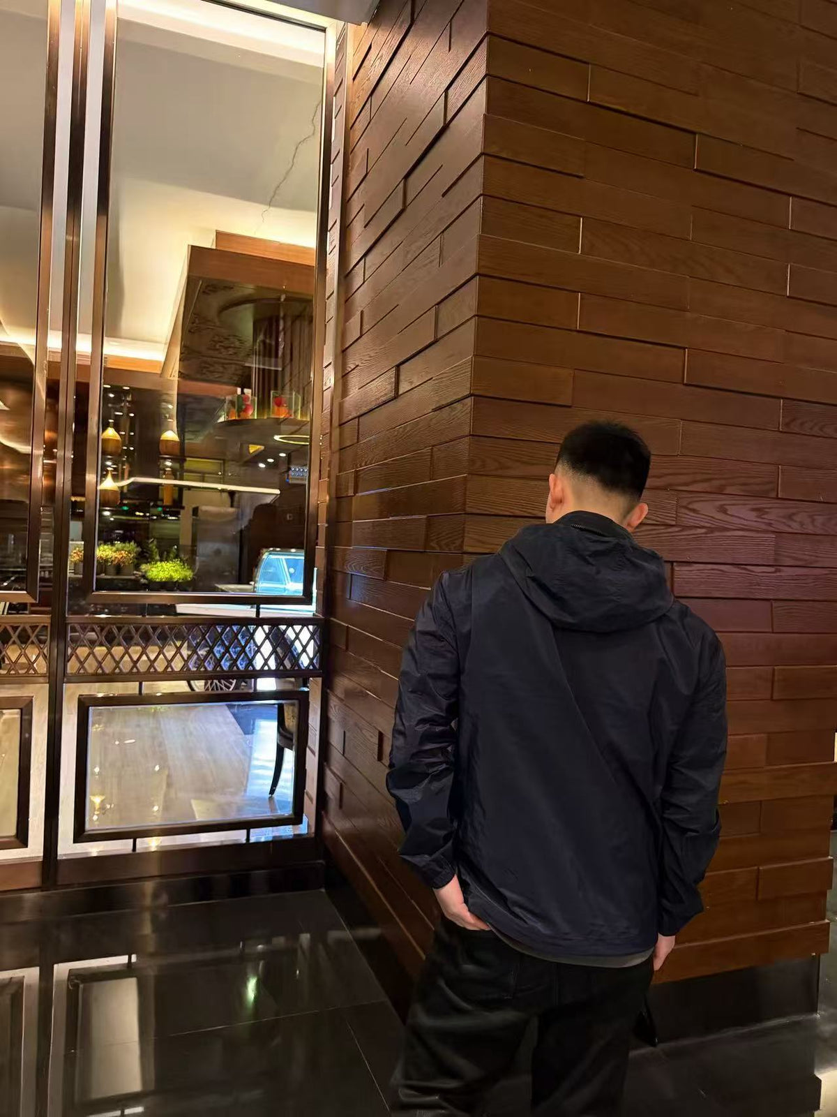 주말QZ / 버버리 자수 후드 지퍼 자켓