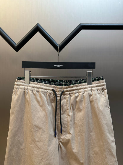 주말QZ / 로에베 자수 면 반바지