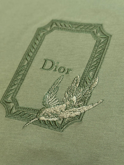 주말QZ / 디올 라운드넥 반팔 티셔츠