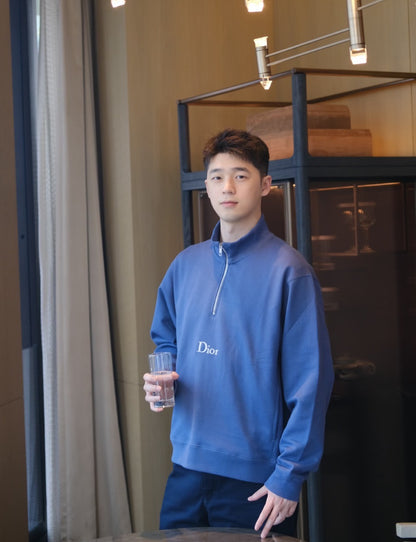 주말QZ / 디올 하프집 긴팔 맨투맨