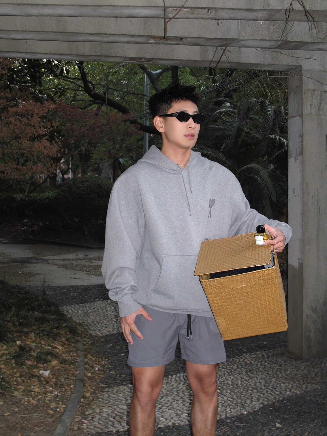 주말QZ / 아미 파리 후드티