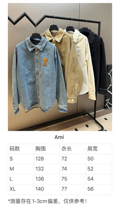 주말QZ / 아미 파리 데님 셔츠 자켓