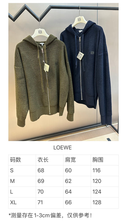 주말QZ / 로에베  후드 지퍼 가디건