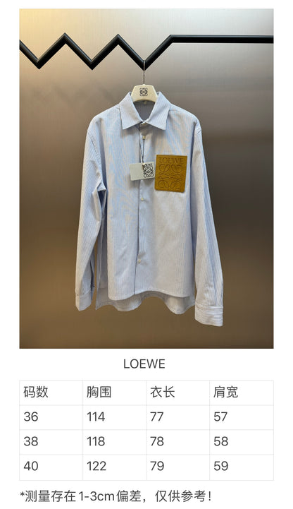 주말QZ / 로에베  스트라이프 셔츠