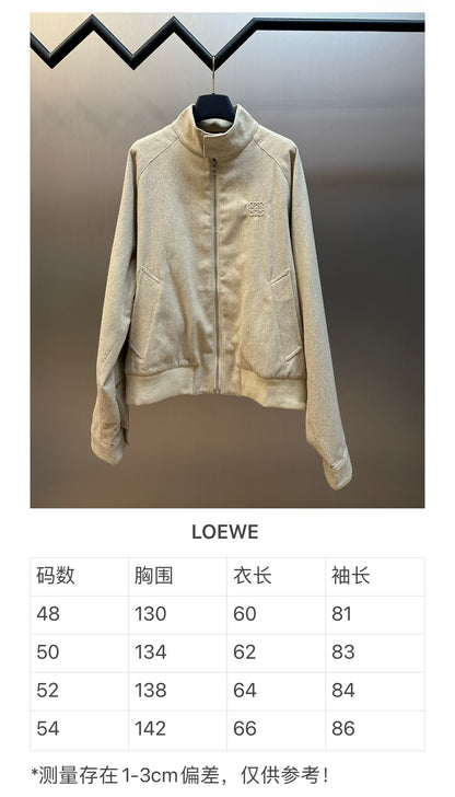 주말QZ / 로에베 엠보싱 울 지퍼 자켓