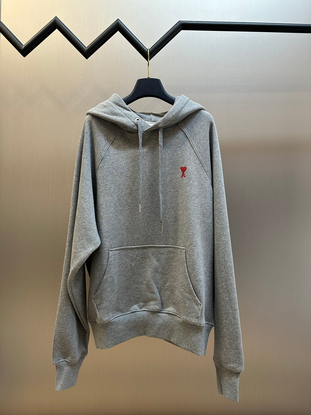 주말QZ / 아미 파리 자수 후드티