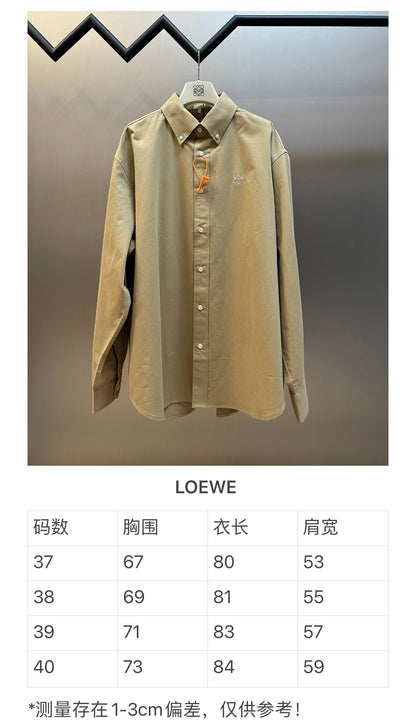 주말QZ / 로에베 자수 셔츠