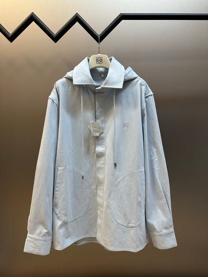 주말QZ / 로에베 후드 셔츠 자켓