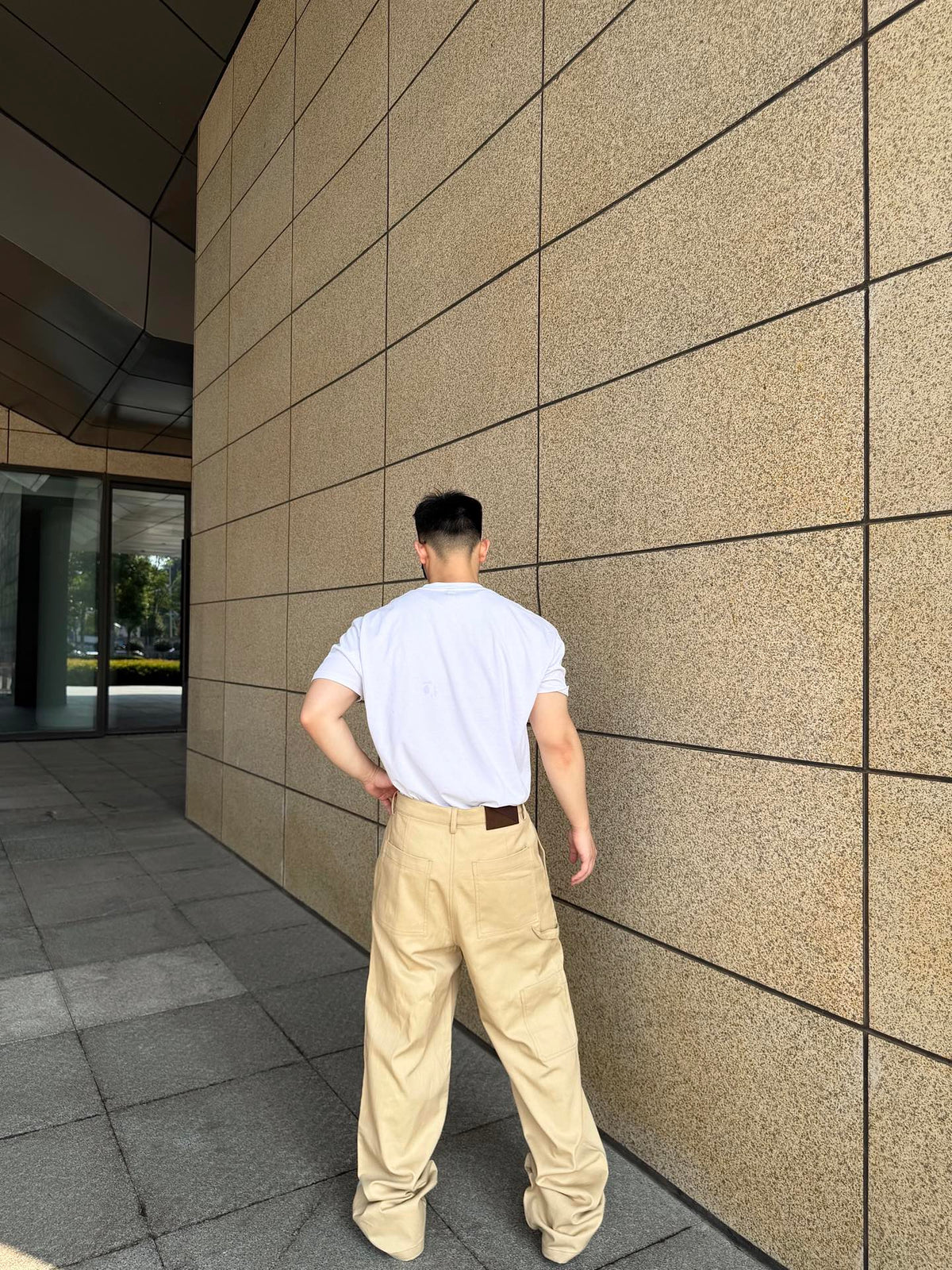 주말QZ / 로에베 자수 롱팬츠