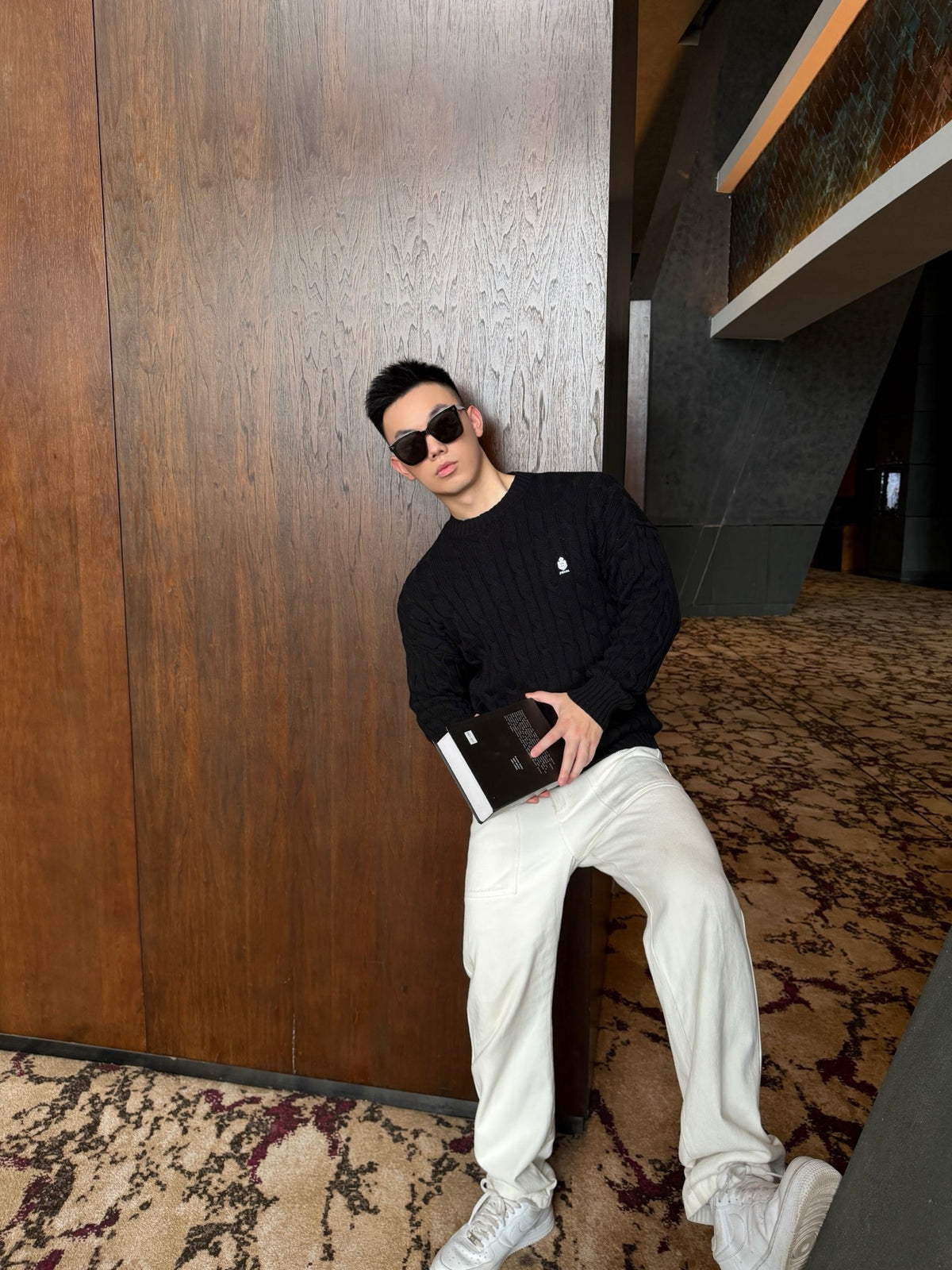 주말QZ / 프라다 라운드넥 니트