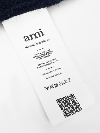 주말QZ  / 아미 파리 니트 폴로 셔츠