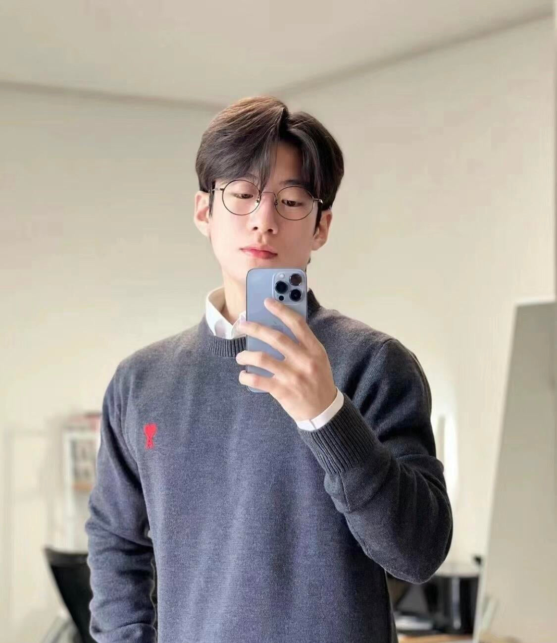 주말QZ / 아미 파리 자수 니트