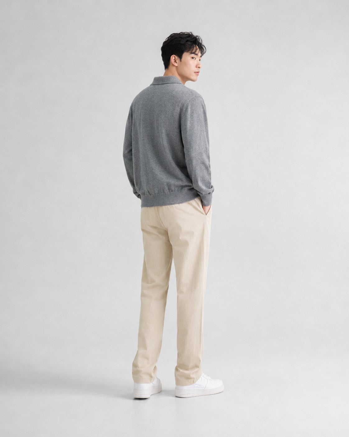 주말QZ  / 버버리 긴팔 폴로 니트