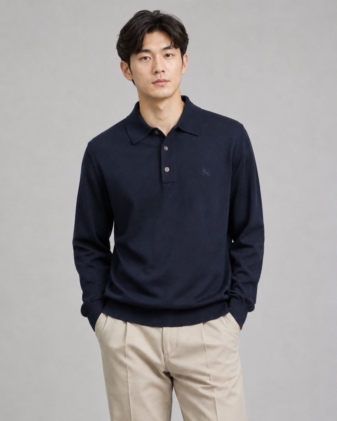 주말QZ  / 버버리 긴팔 폴로 니트