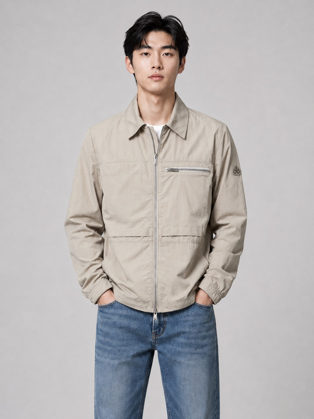 주말QZ / 무스 너클스 칼라 재킷