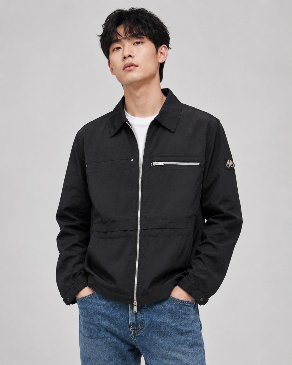 주말QZ / 무스 너클스 칼라 재킷