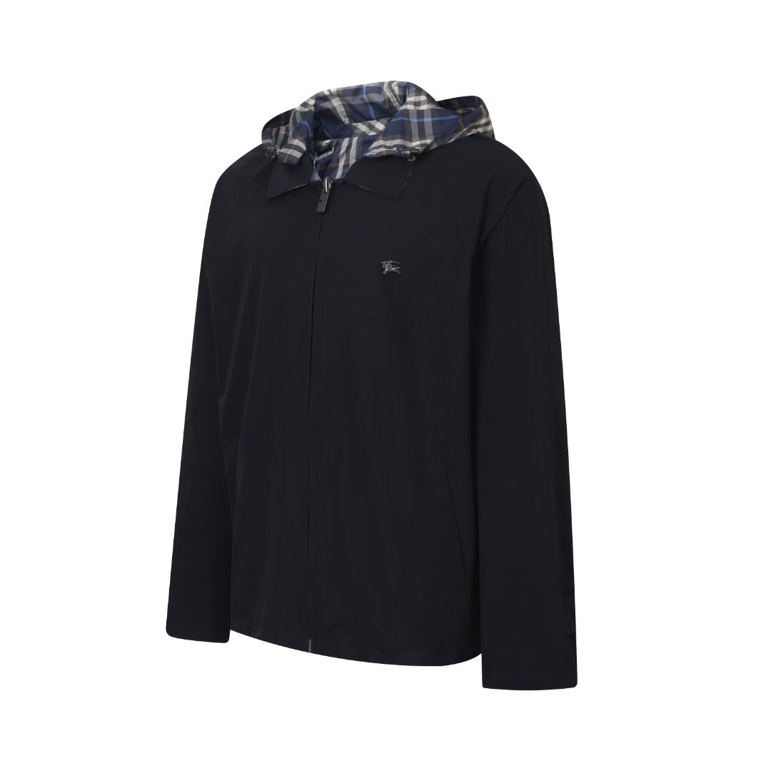 주말QZ / 버버리 리버서블 후드 재킷