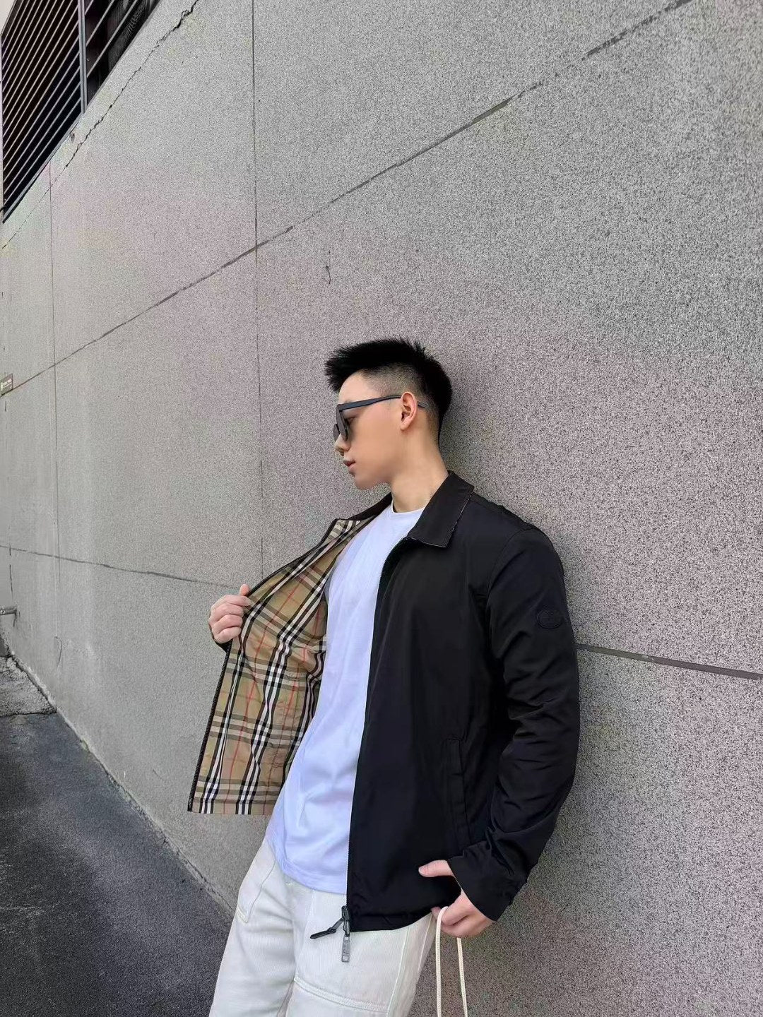 주말QZ / 버버리 리버서블 테일러 칼라 재킷