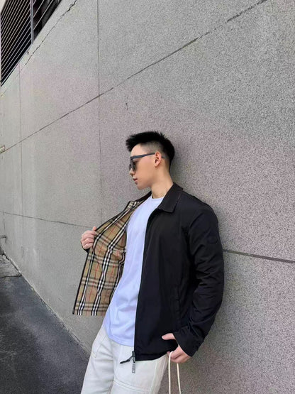 주말QZ / 버버리 리버서블 테일러 칼라 재킷