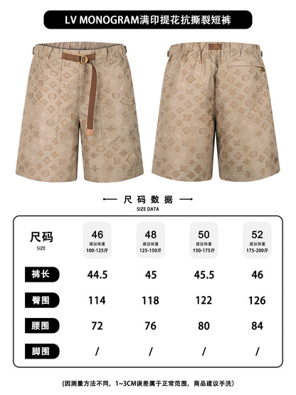 주말QZ / 루이비통 올오버 프린트 반바지