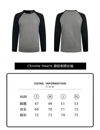 주말QZ / 크롬하츠 자수 긴팔 티셔츠