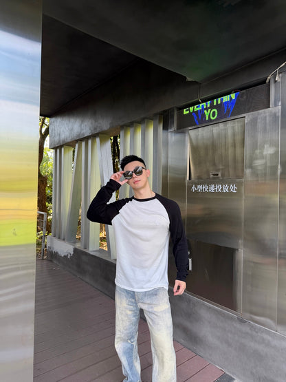 주말QZ / 크롬하츠 자수 긴팔 티셔츠