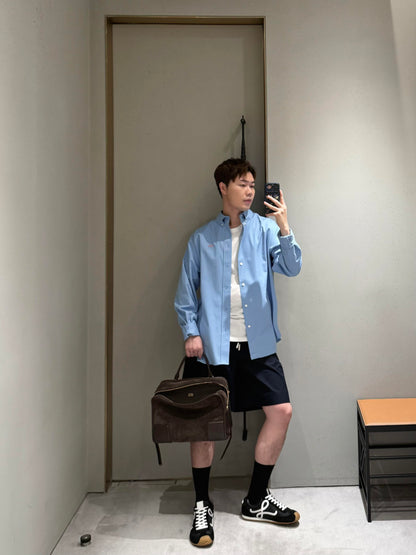 주말QZ / 로에베 자수 셔츠