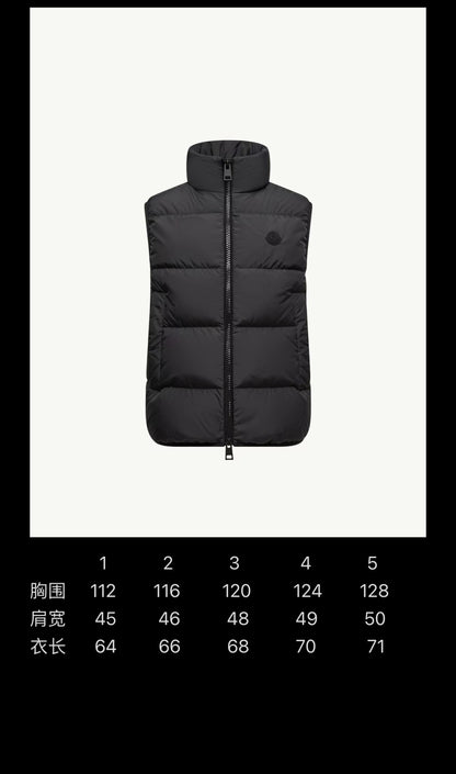 BVG / 몽클레르  하이넥 다운 조끼