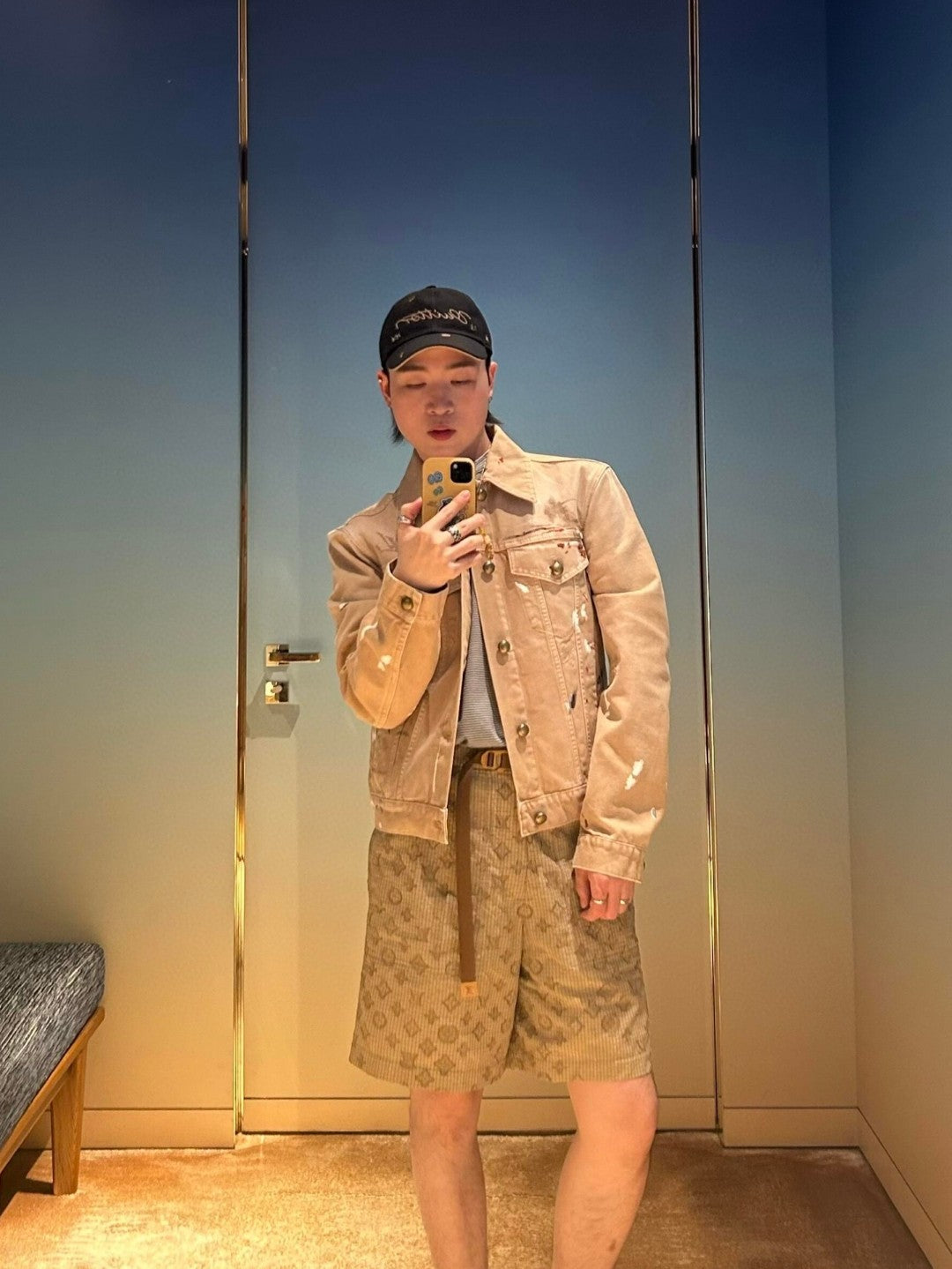 BVG / 루이비통  자카드 반바지
