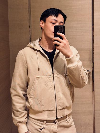 BVG  / 루이비통  후드 지퍼 자켓