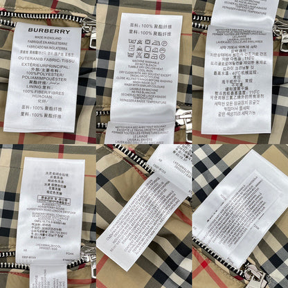 BVG / 버버리  리버서블 후드 자켓