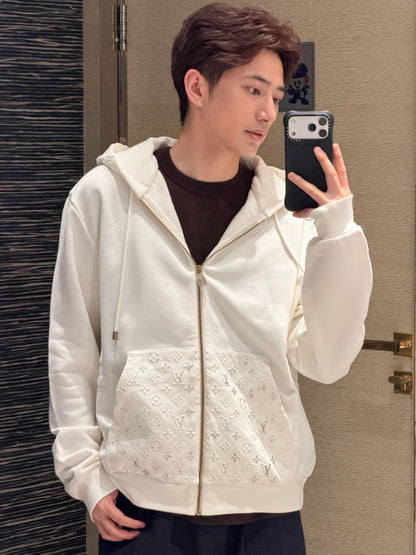 BVG / 루이비통  지퍼 후드집업