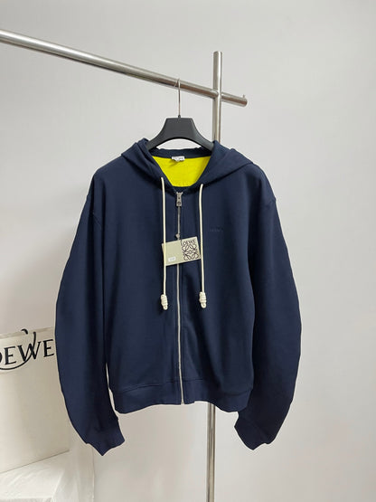 BVG / 로에베   후드 지퍼 가디건