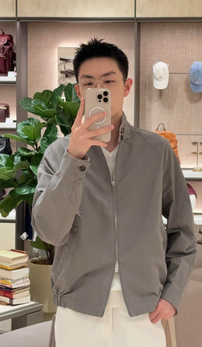 BVG / 브루넬로 쿠치넬리  하이넥 지퍼 자켓