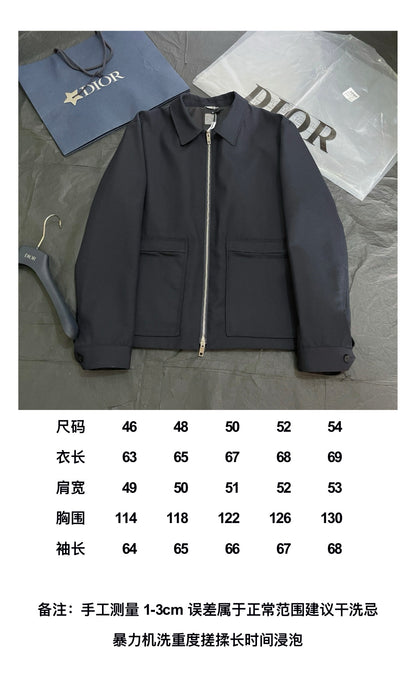 BVG / 디올  칼라 지퍼 자켓