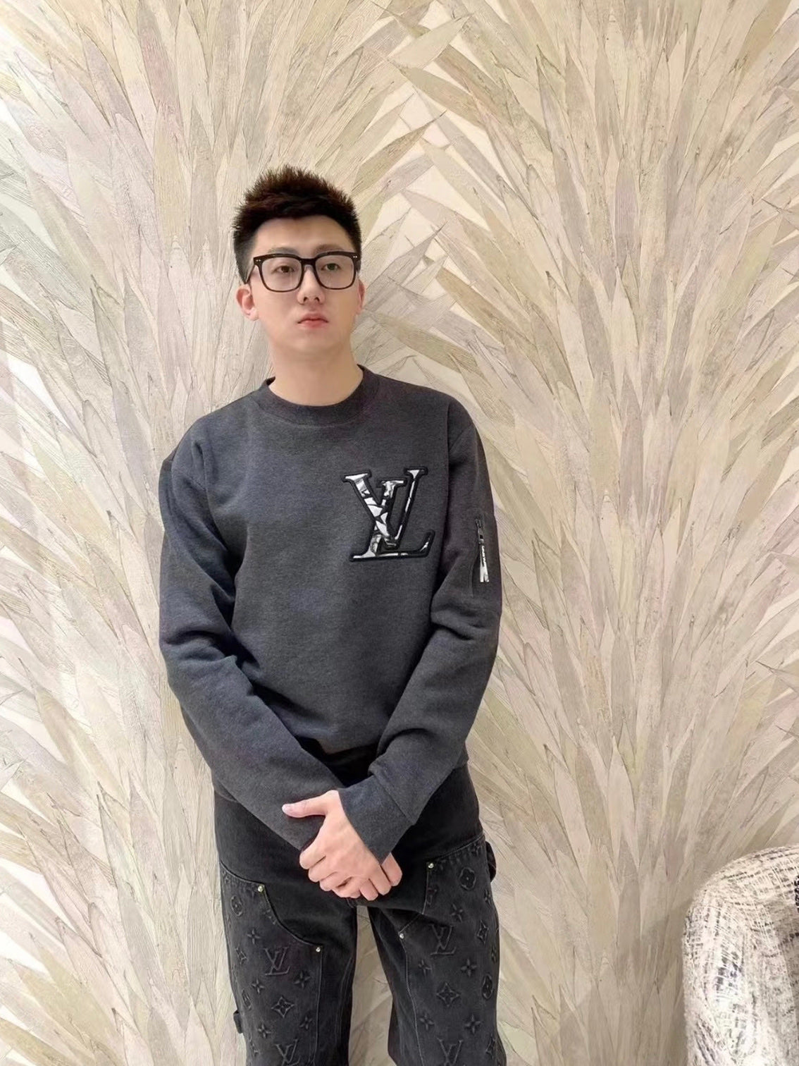 BVG / 루이비통  플리스 긴팔 후디