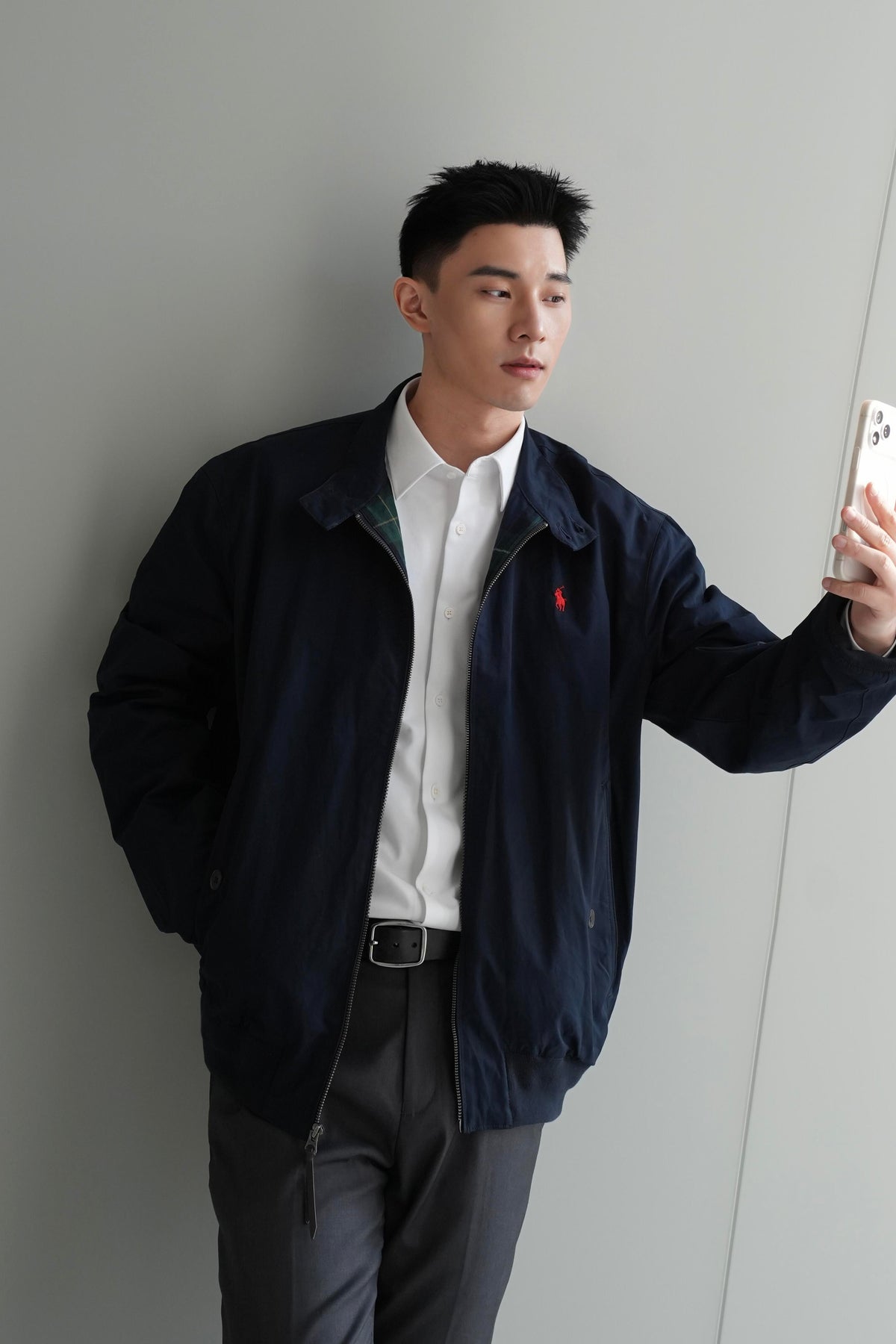 BVG / 랄프 로렌  하이넥 자켓
