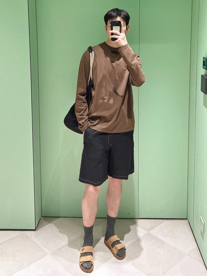 BVG / 프라다  면 긴팔 티셔츠