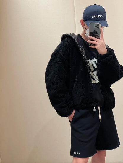 BVG / 셀린느  후드 기모 재킷