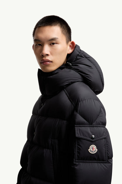 BVG / 몽클레르  후드 미디엄 다운 코트